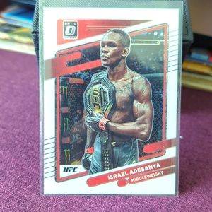 Israel Adesanya 2022 Donruss Optic HOLO #6